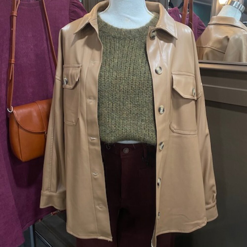 Camel Jacket by Aaron and Amber